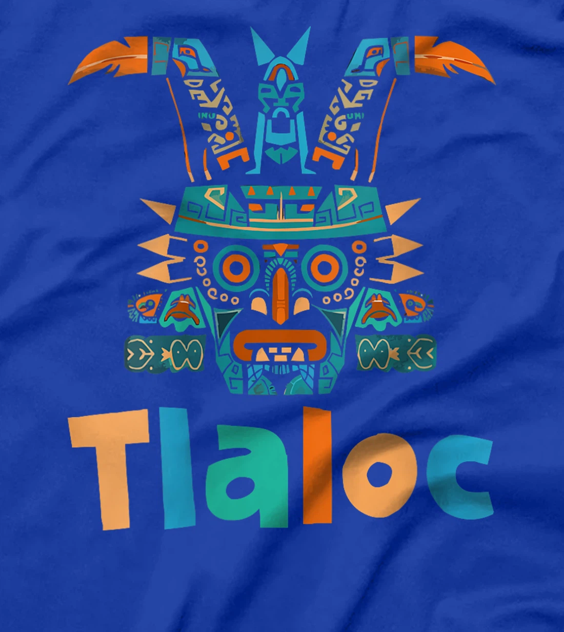 Womens Aztec God Aztec Culture Mayan Indigenous Tlaloc Statue T-Shirt