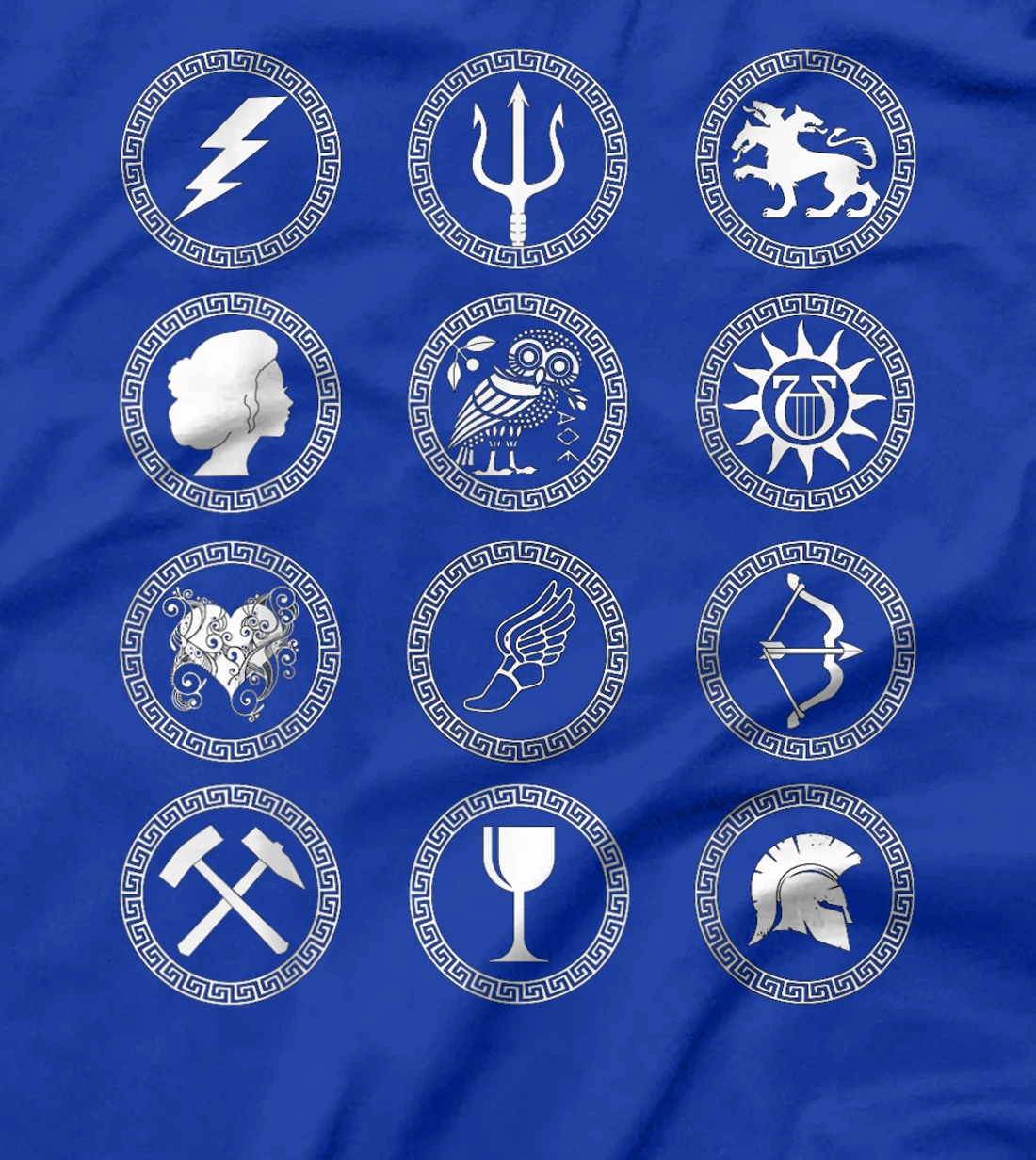 Gods of Ancient Greece the Gods and Goddesses of Olympus T-Shirt