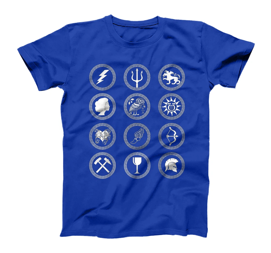 Gods of Ancient Greece the Gods and Goddesses of Olympus T-Shirt