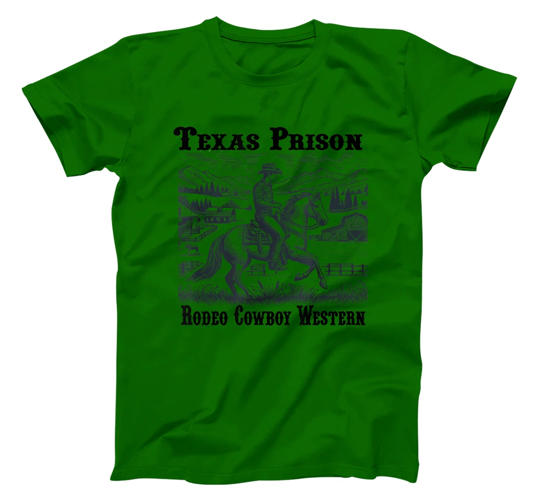 Texas Prison Rodeo Cowboy Western T-Shirt