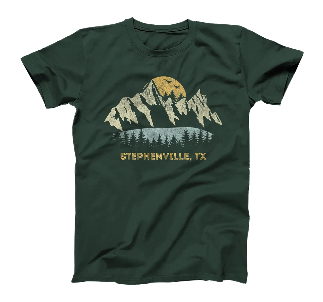 Stephenville Texas Mountain Sunset Sunrise TX Premium T-Shirt