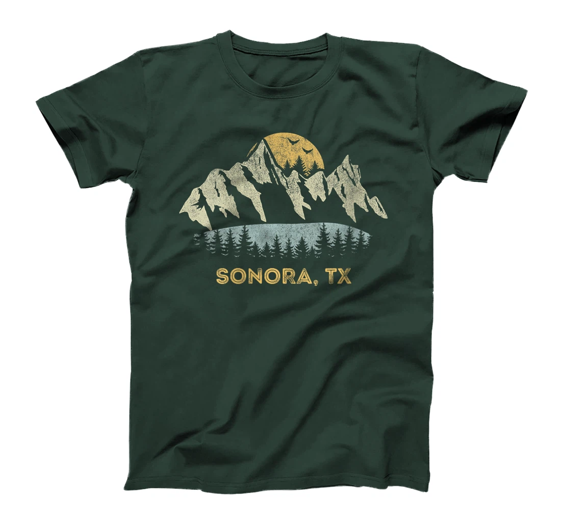 Womens Sonora Texas Mountain Sunset Sunrise TX T-Shirt