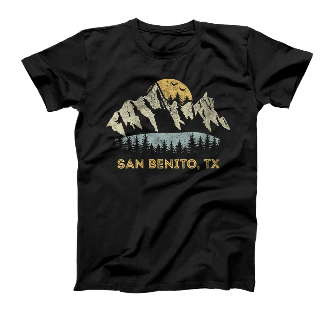 Womens San Benito Texas Mountain Sunset Sunrise TX T-Shirt