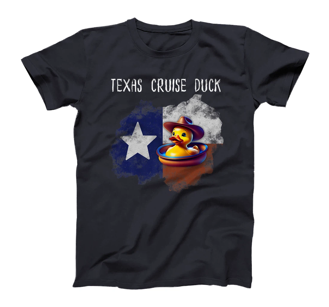 Texas Cruise Duck Star Flag Proud Red White Blue Hat Costume Premium T-Shirt
