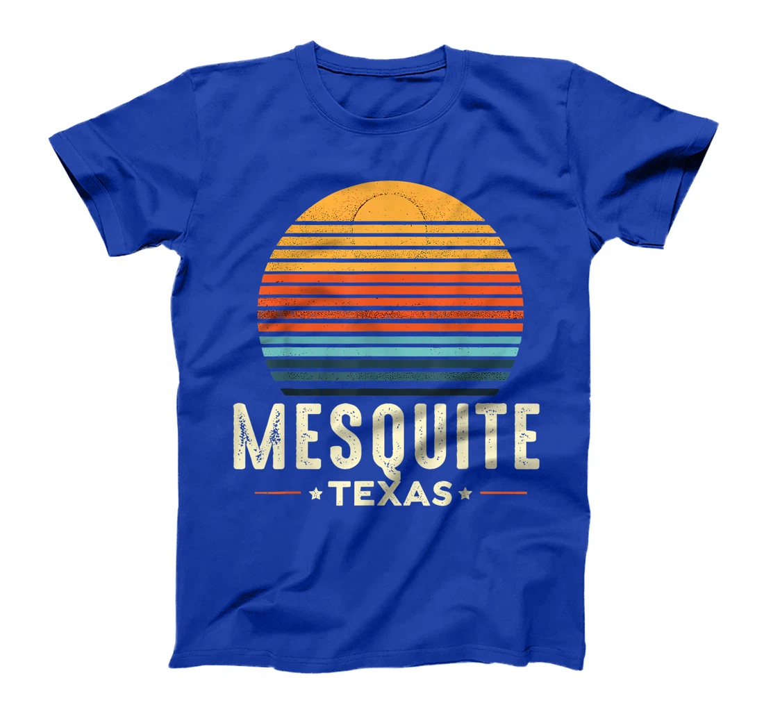 Retro Sunset Mesquite Texas T-Shirt