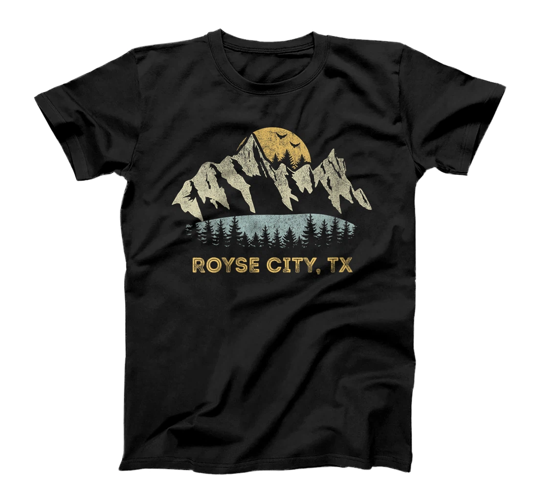 Womens Royse City Texas Mountain Sunset Sunrise TX T-Shirt