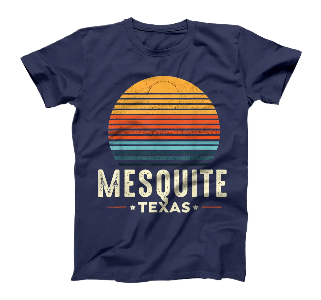Retro Sunset Mesquite Texas T-Shirt