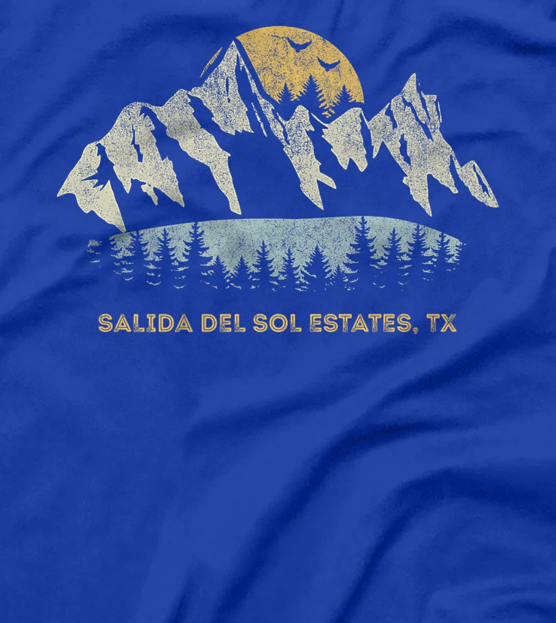 Salida Del Sol Estates Texas Mountain Sunset Sunrise TX Premium T-Shirt