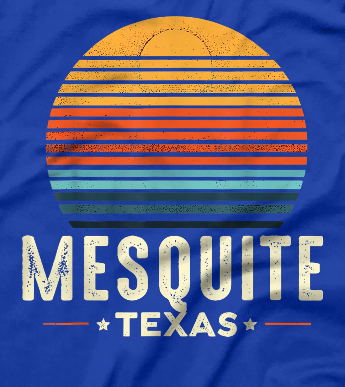 Retro Sunset Mesquite Texas T-Shirt