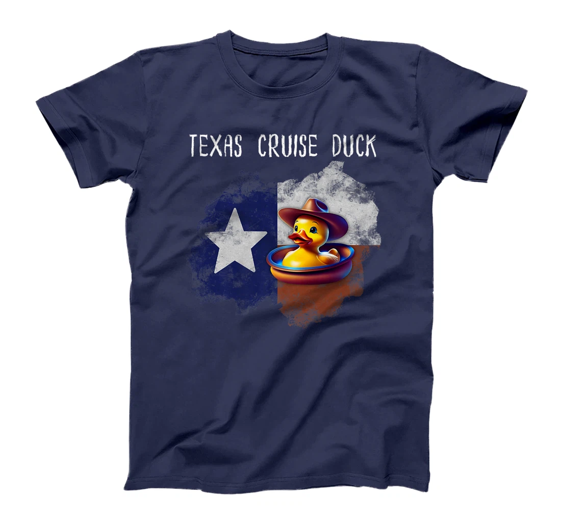 Texas Cruise Duck Star Flag Proud Red White Blue Hat Costume Premium T-Shirt