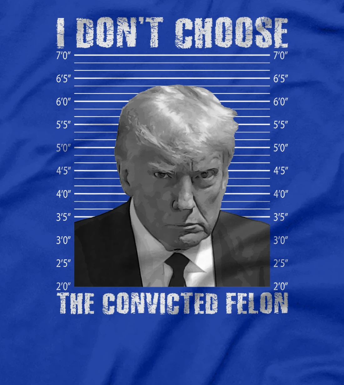 Trump I Don't Choose Convicted Felon, Not Voting Felon Shirt Premium T-Shirt