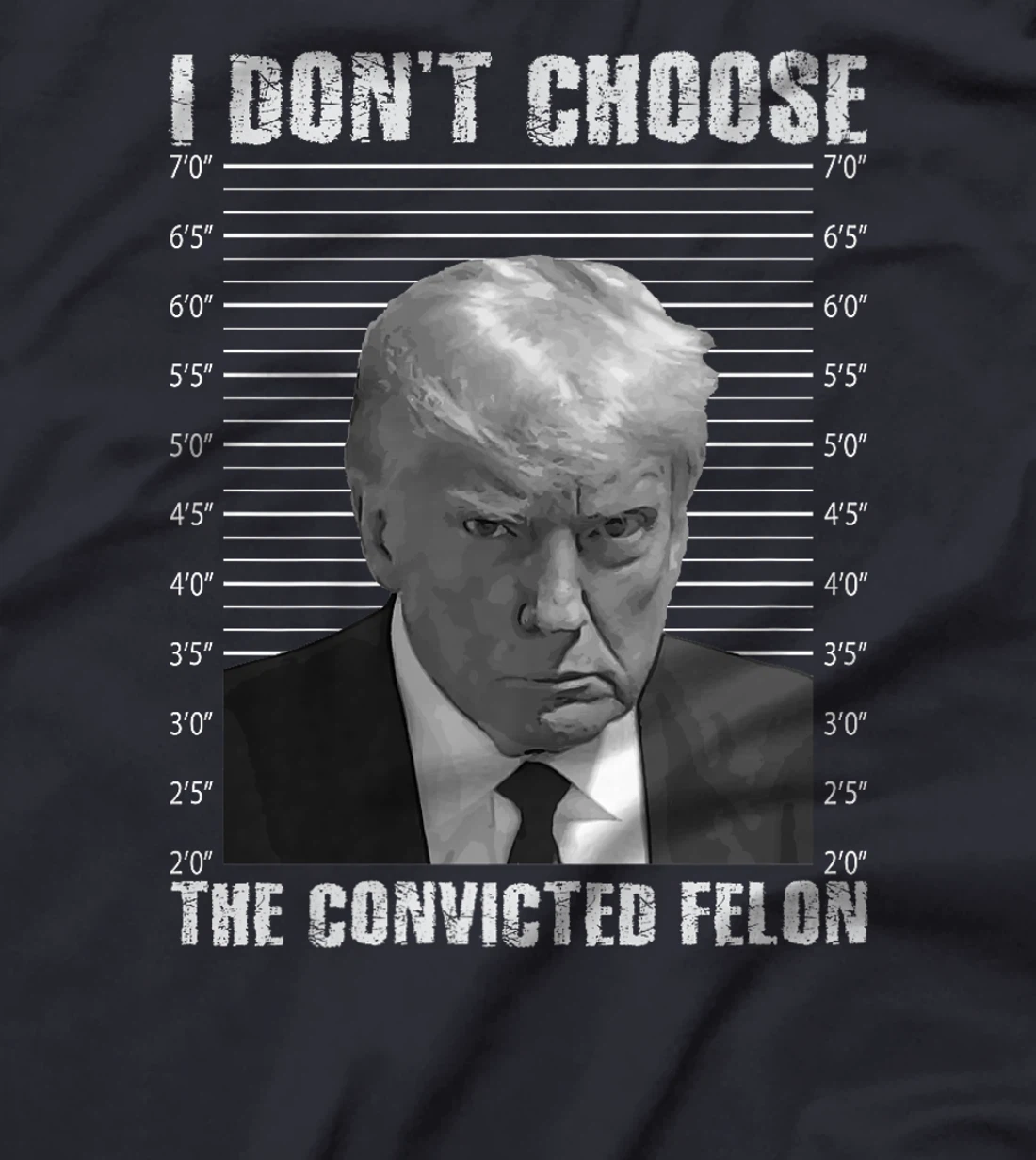 Trump I Don't Choose Convicted Felon, Not Voting Felon Shirt Premium T-Shirt