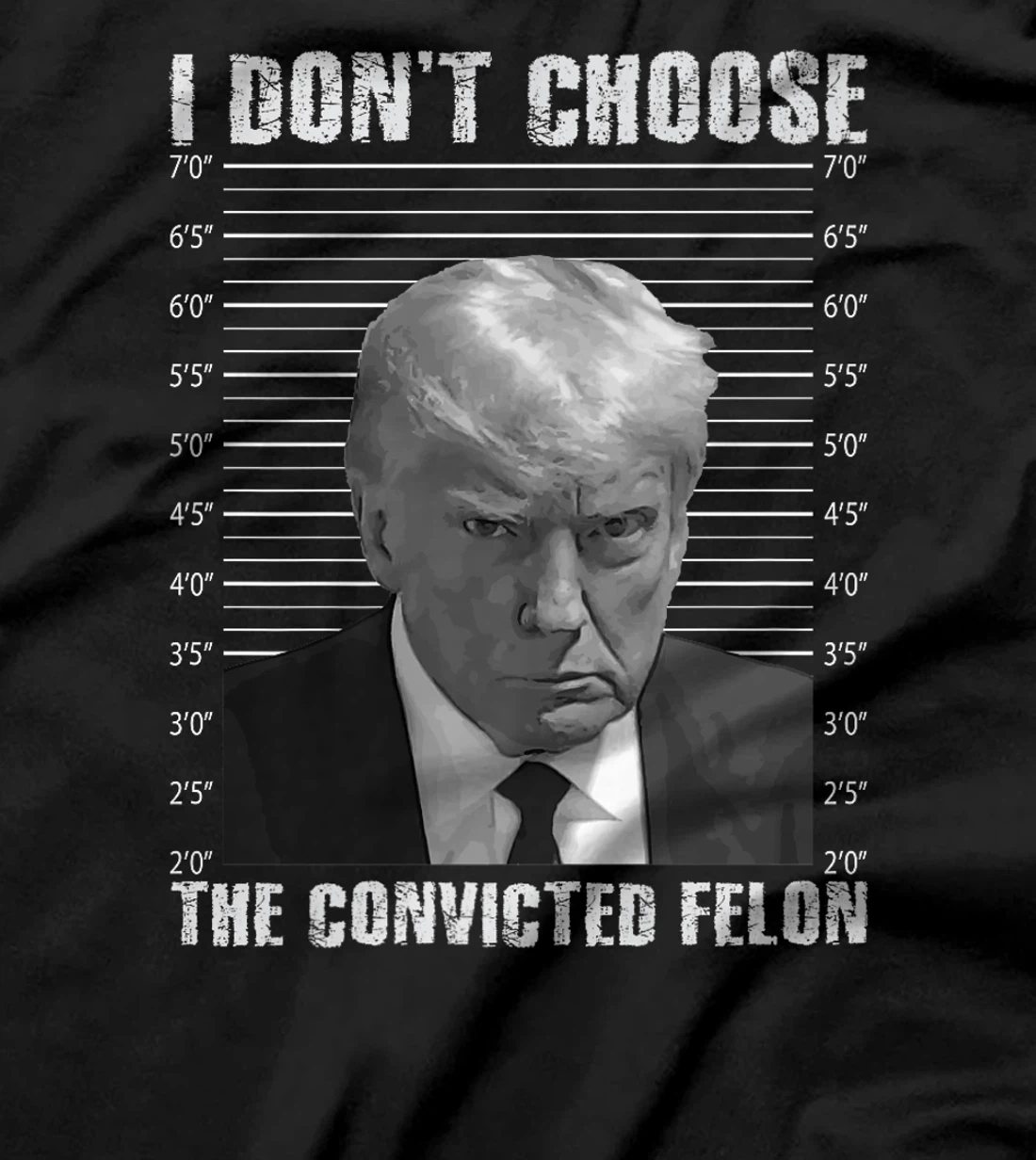 Trump I Don't Choose Convicted Felon, Not Voting Felon Shirt Premium T-Shirt