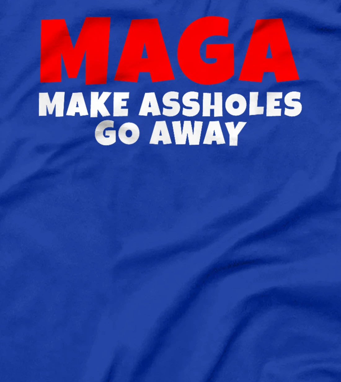 Funny Anti Trump Maga Parody Vote Democrat Men Women Adults T-Shirt