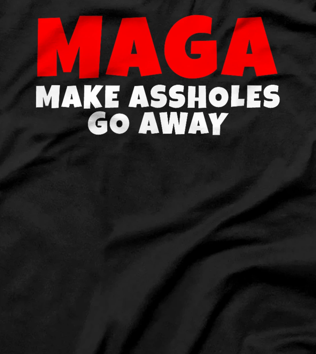 Funny Anti Trump Maga Parody Vote Democrat Men Women Adults T-Shirt