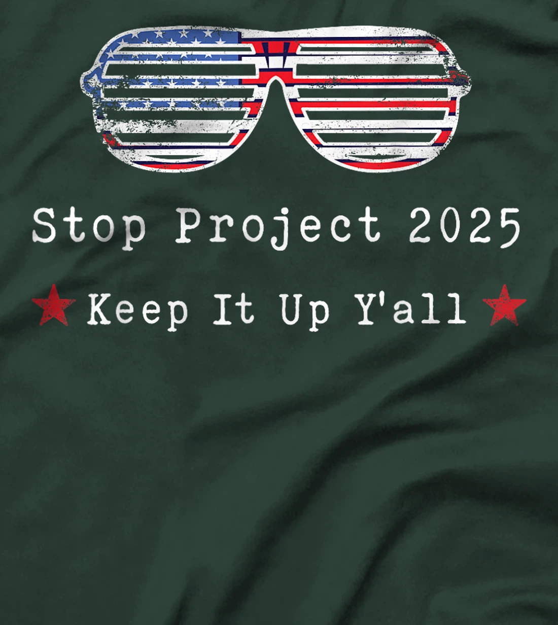 Stop Project 2025 pro Democracy Anti Trump Election 2024 T-Shirt