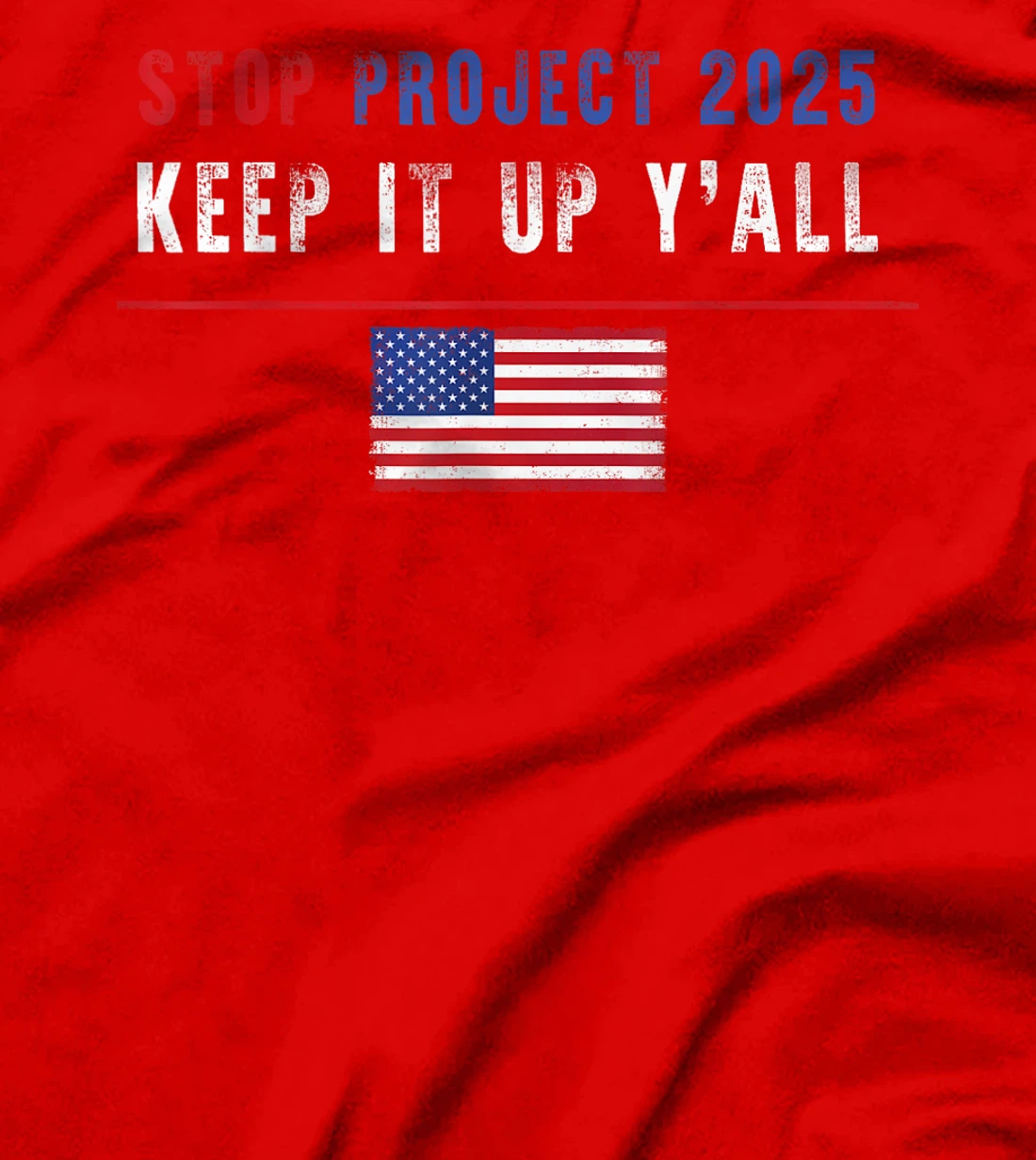 Stop Project 2025 pro Democracy Anti Trump Election 2024 T-Shirt