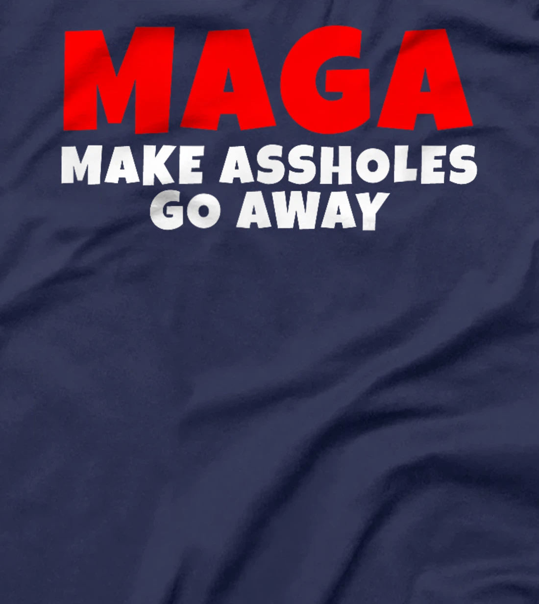 Funny Anti Trump Maga Parody Vote Democrat Men Women Adults T-Shirt