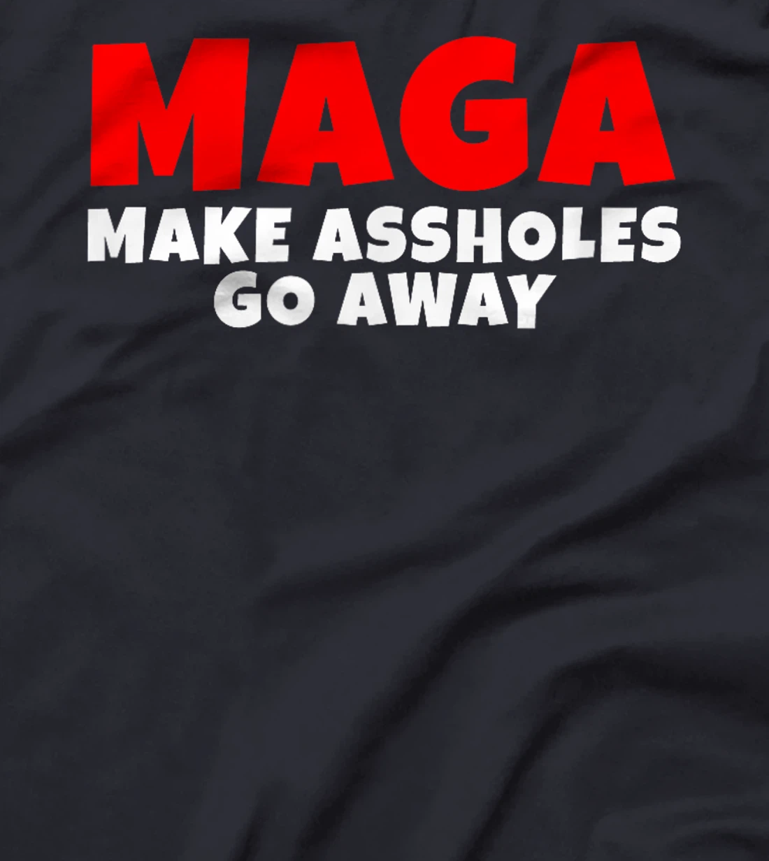 Funny Anti Trump Maga Parody Vote Democrat Men Women Adults T-Shirt