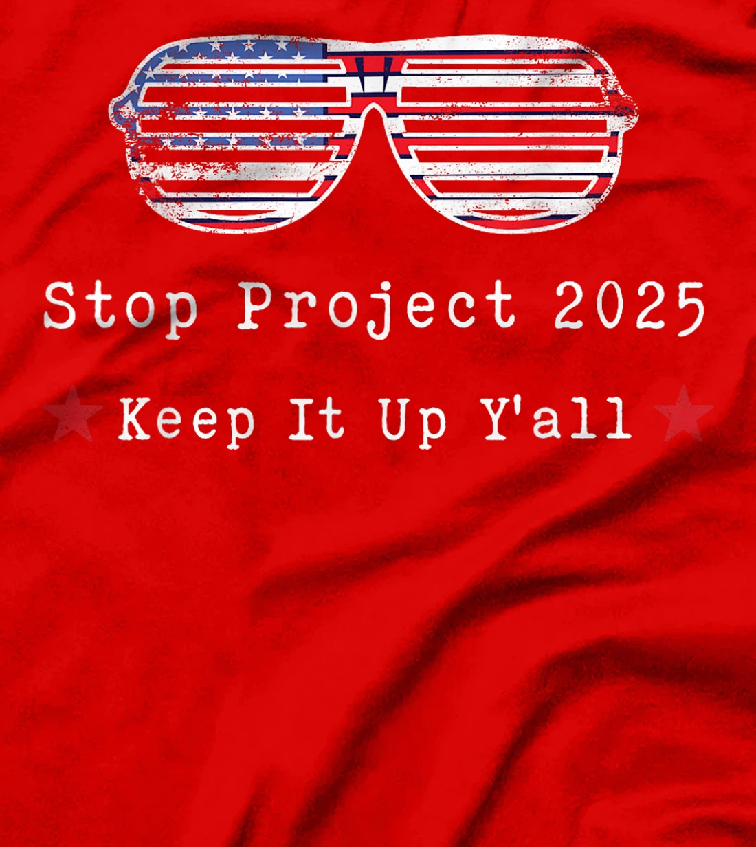 Stop Project 2025 pro Democracy Anti Trump Election 2024 T-Shirt