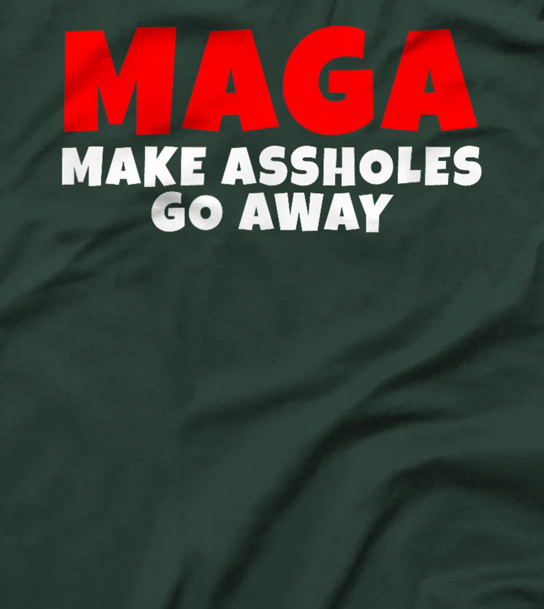 Funny Anti Trump Maga Parody Vote Democrat Men Women Adults T-Shirt