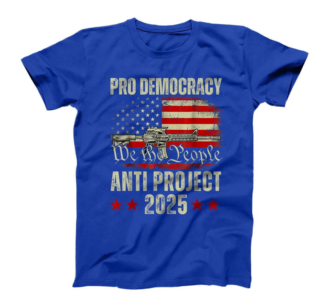 Pro Democracy Anti Project 2025 Stop Project 2025 Anti Trump T-Shirt