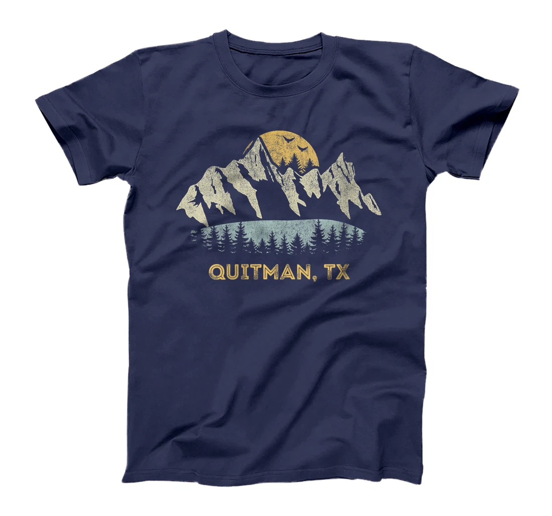 Womens Quitman Texas Mountain Sunset Sunrise TX T-Shirt