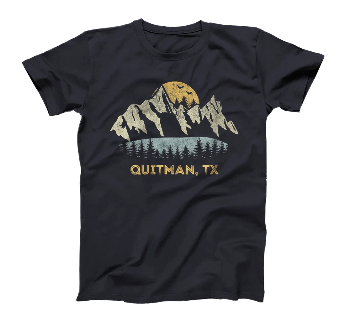 Womens Quitman Texas Mountain Sunset Sunrise TX T-Shirt