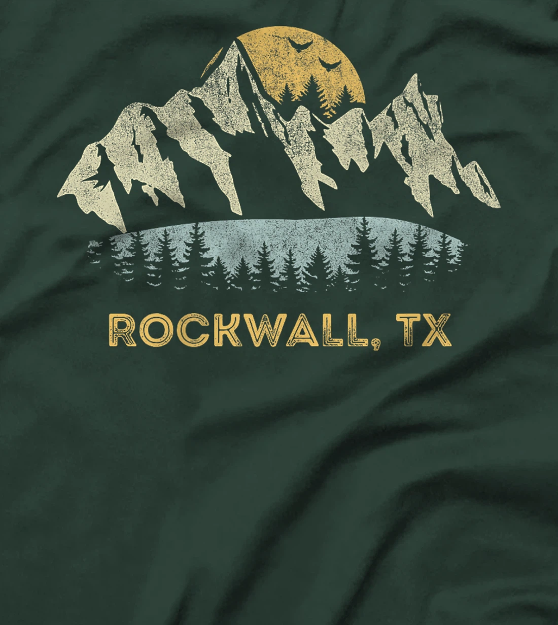 Rockwall Texas Mountain Sunset Sunrise TX Premium T-Shirt