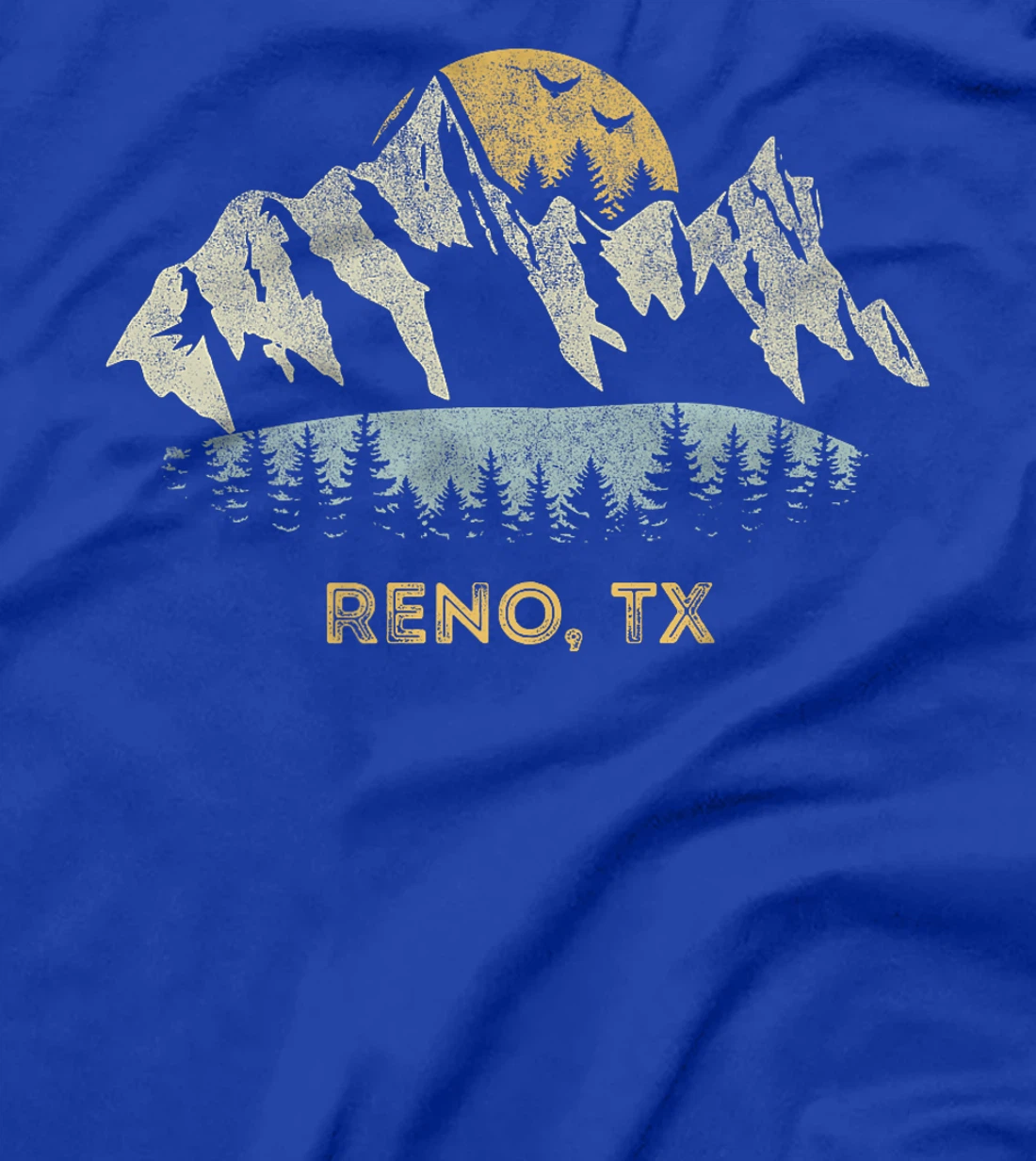 Reno Texas Mountain Sunset Sunrise TX Premium T-Shirt