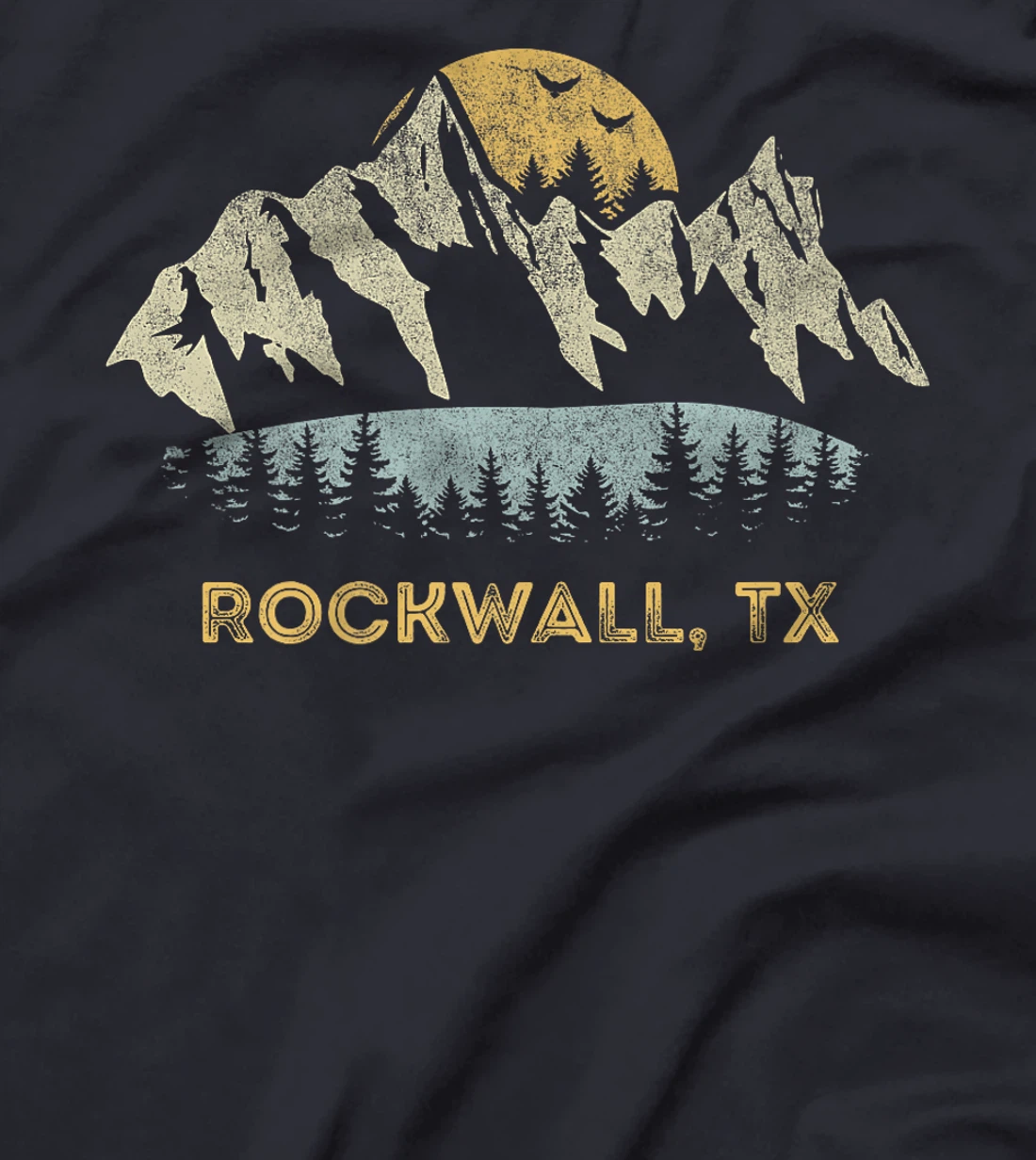 Rockwall Texas Mountain Sunset Sunrise TX Premium T-Shirt