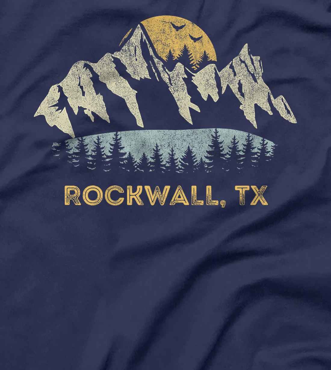 Rockwall Texas Mountain Sunset Sunrise TX Premium T-Shirt