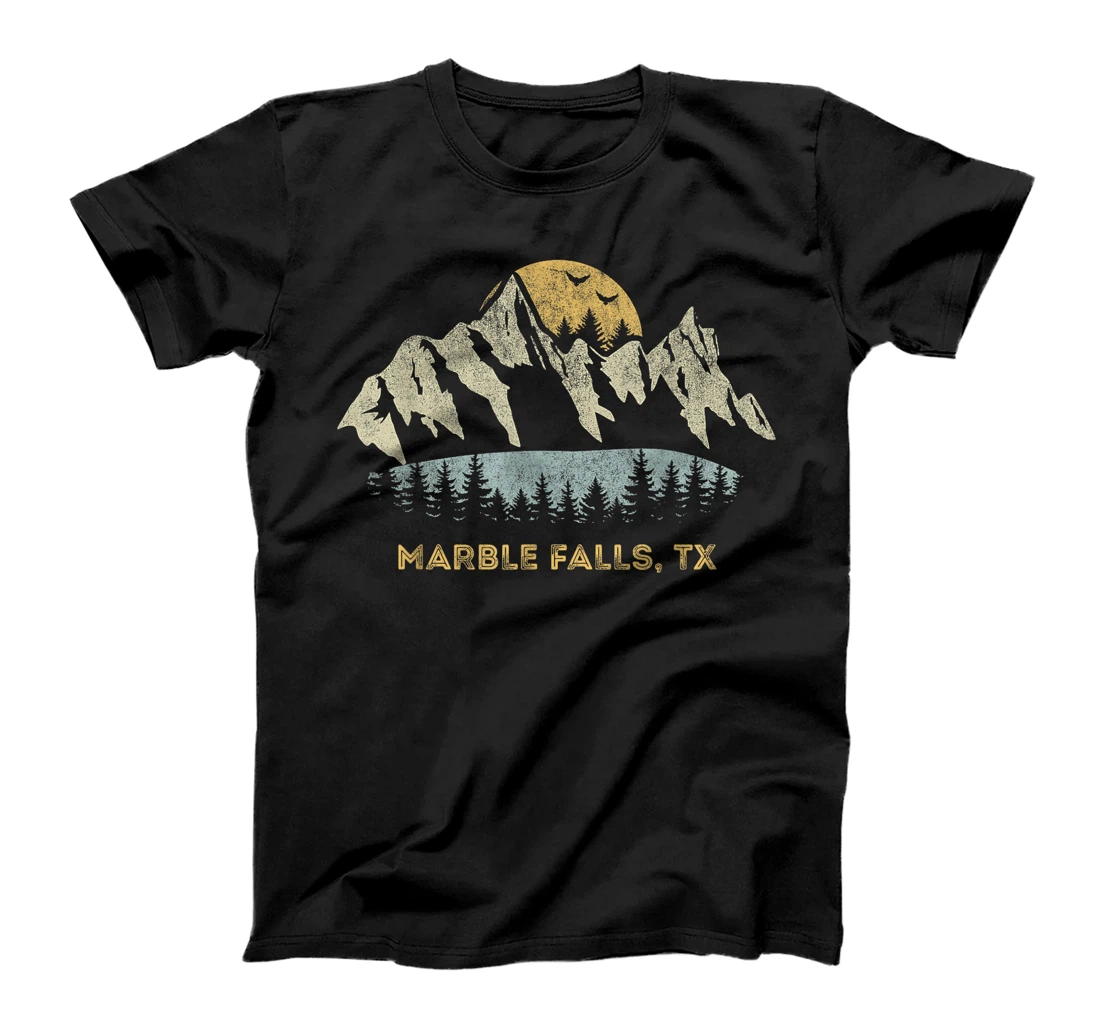Marble Falls Texas Mountain Sunset Sunrise TX T-Shirt