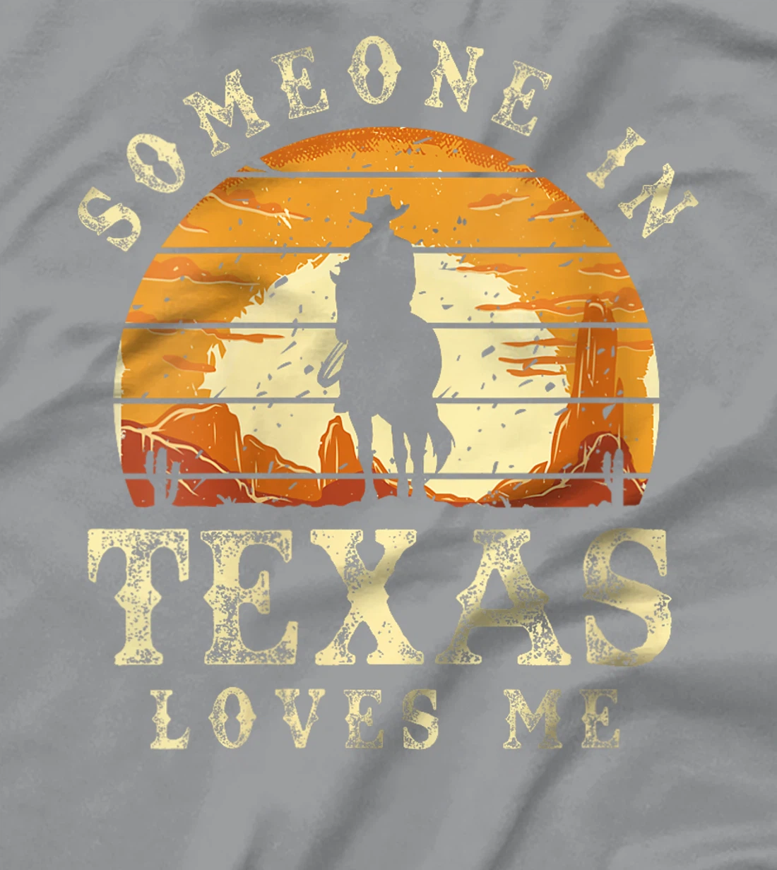 Womens Someone In Texas Loves Me Lone Star State T-Shirt