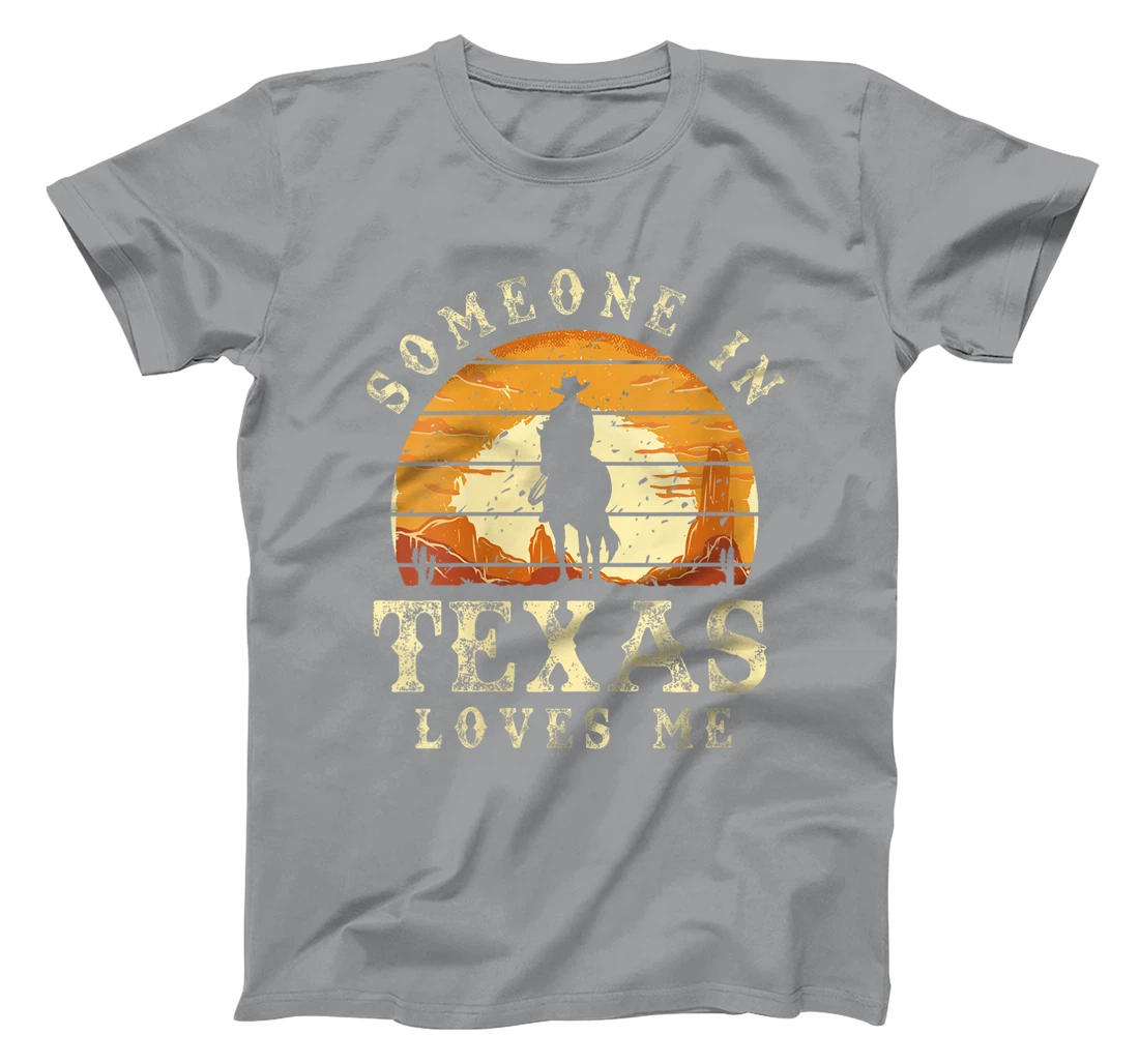 Womens Someone In Texas Loves Me Lone Star State T-Shirt