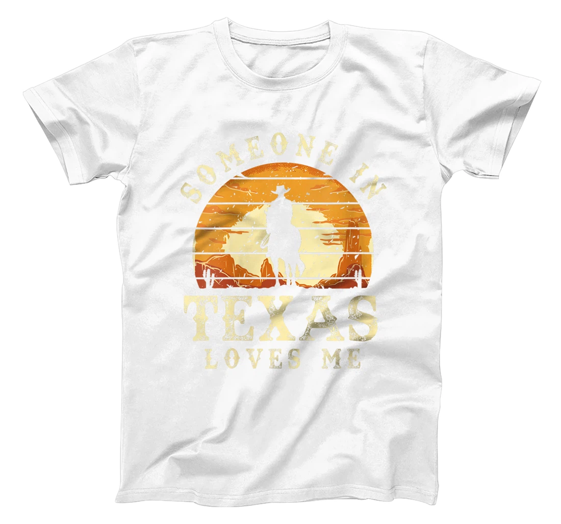 Womens Someone In Texas Loves Me Lone Star State T-Shirt