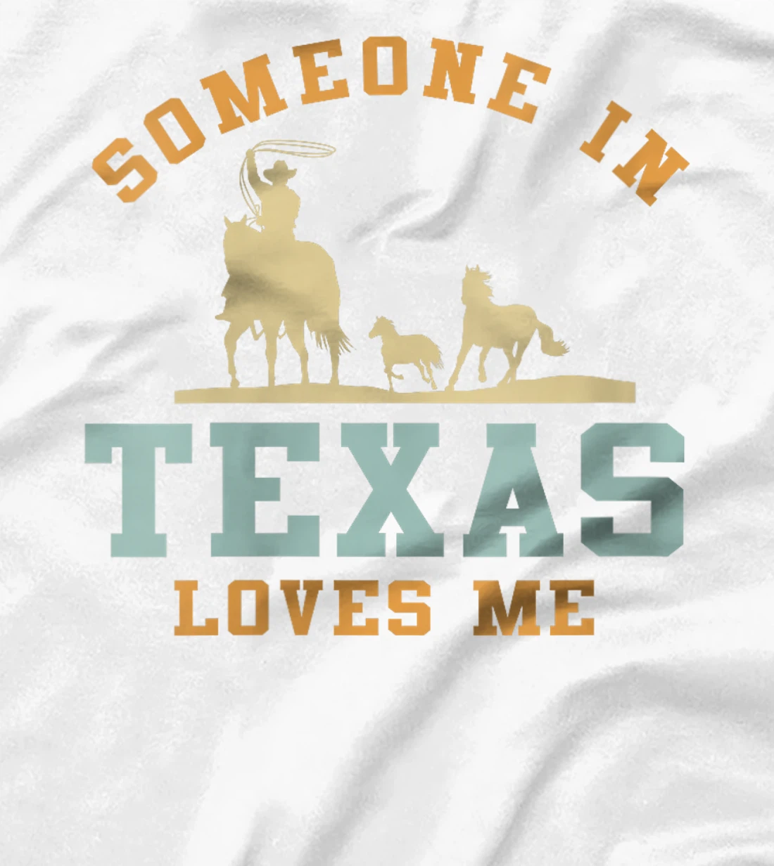 Womens Someone In Texas Loves Me T-Shirt