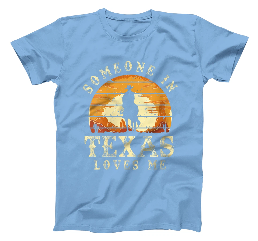 Womens Someone In Texas Loves Me Lone Star State T-Shirt