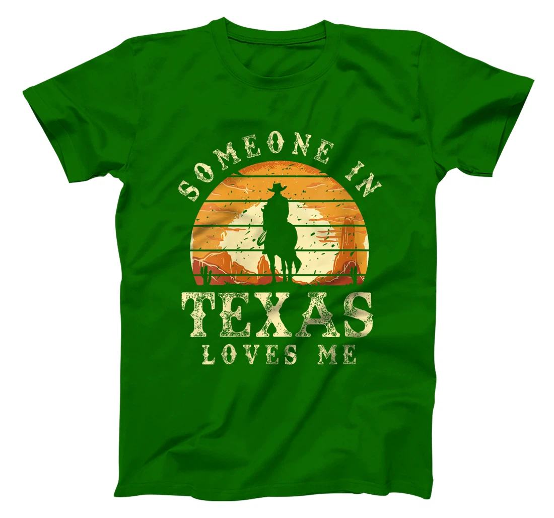 Womens Someone In Texas Loves Me Lone Star State T-Shirt