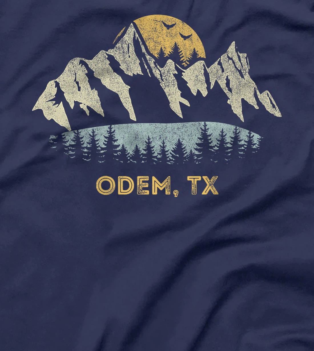 Odem Texas Mountain Sunset Sunrise TX Premium T-Shirt