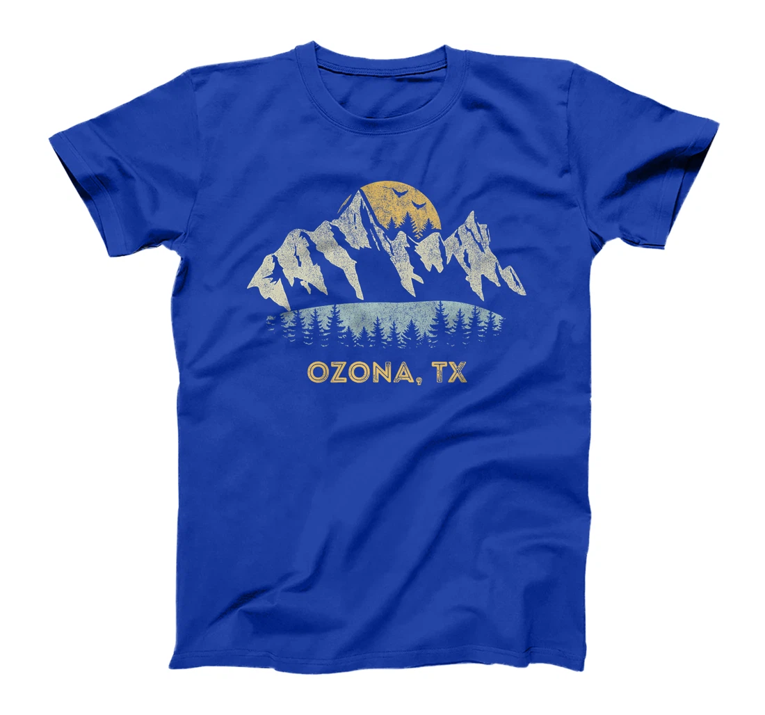 Ozona Texas Mountain Sunset Sunrise TX Premium T-Shirt