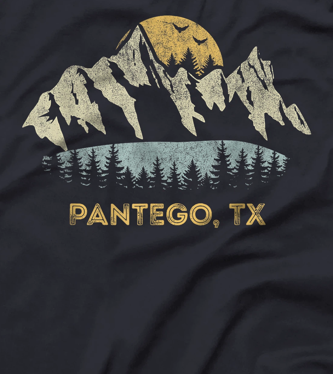 Pantego Texas Mountain Sunset Sunrise TX T-Shirt