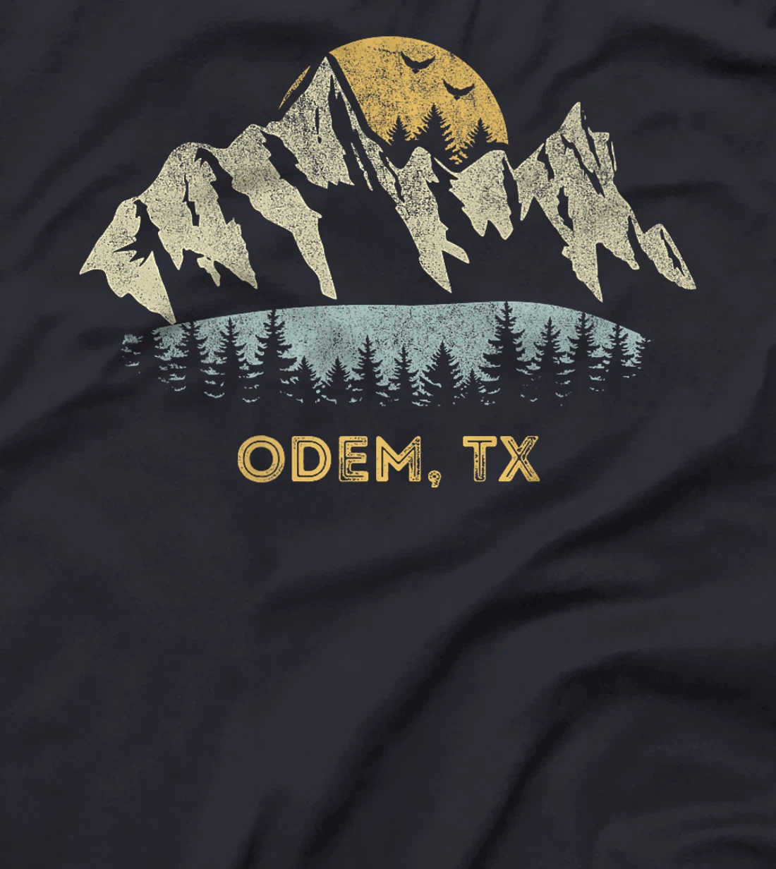 Odem Texas Mountain Sunset Sunrise TX Premium T-Shirt