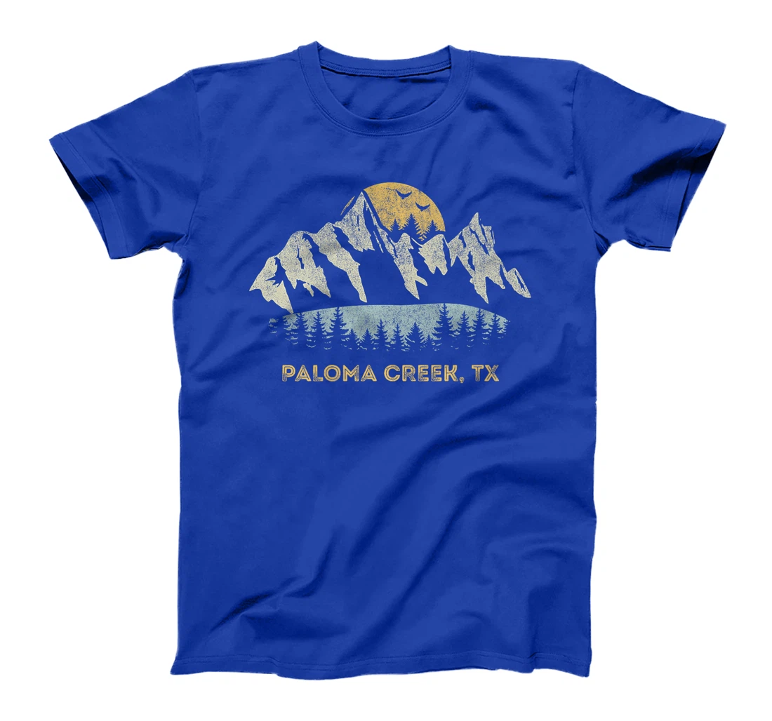 Paloma Creek Texas Mountain Sunset Sunrise TX Premium T-Shirt