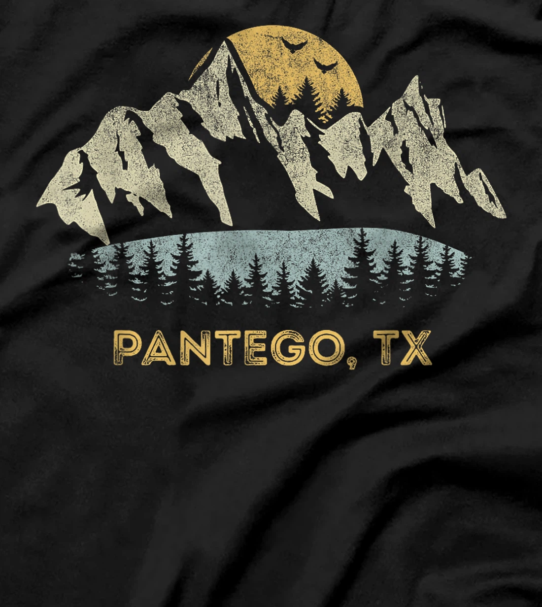 Pantego Texas Mountain Sunset Sunrise TX T-Shirt