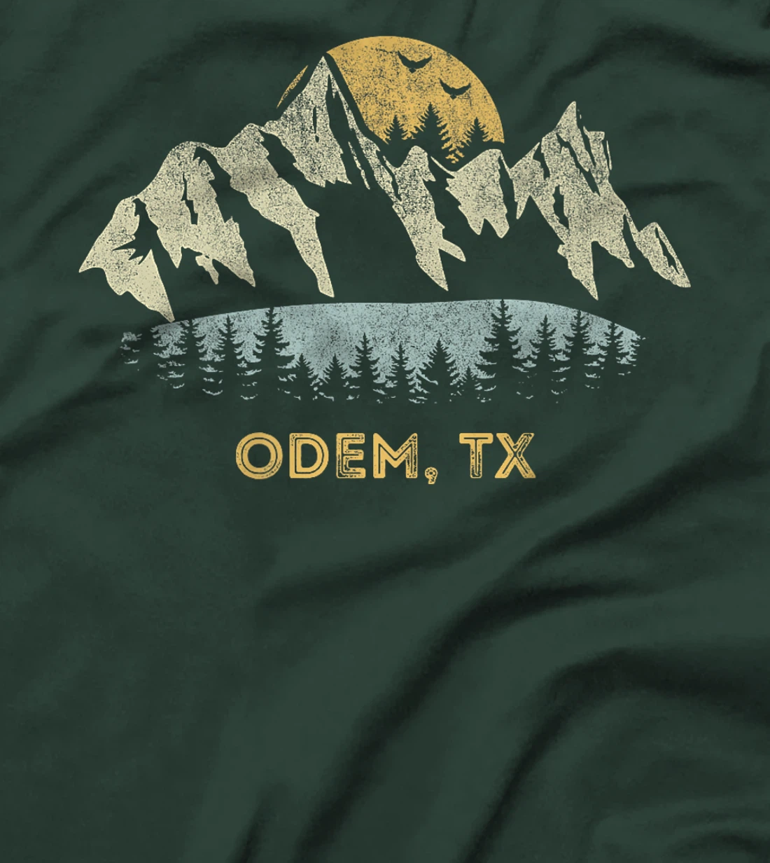 Odem Texas Mountain Sunset Sunrise TX Premium T-Shirt