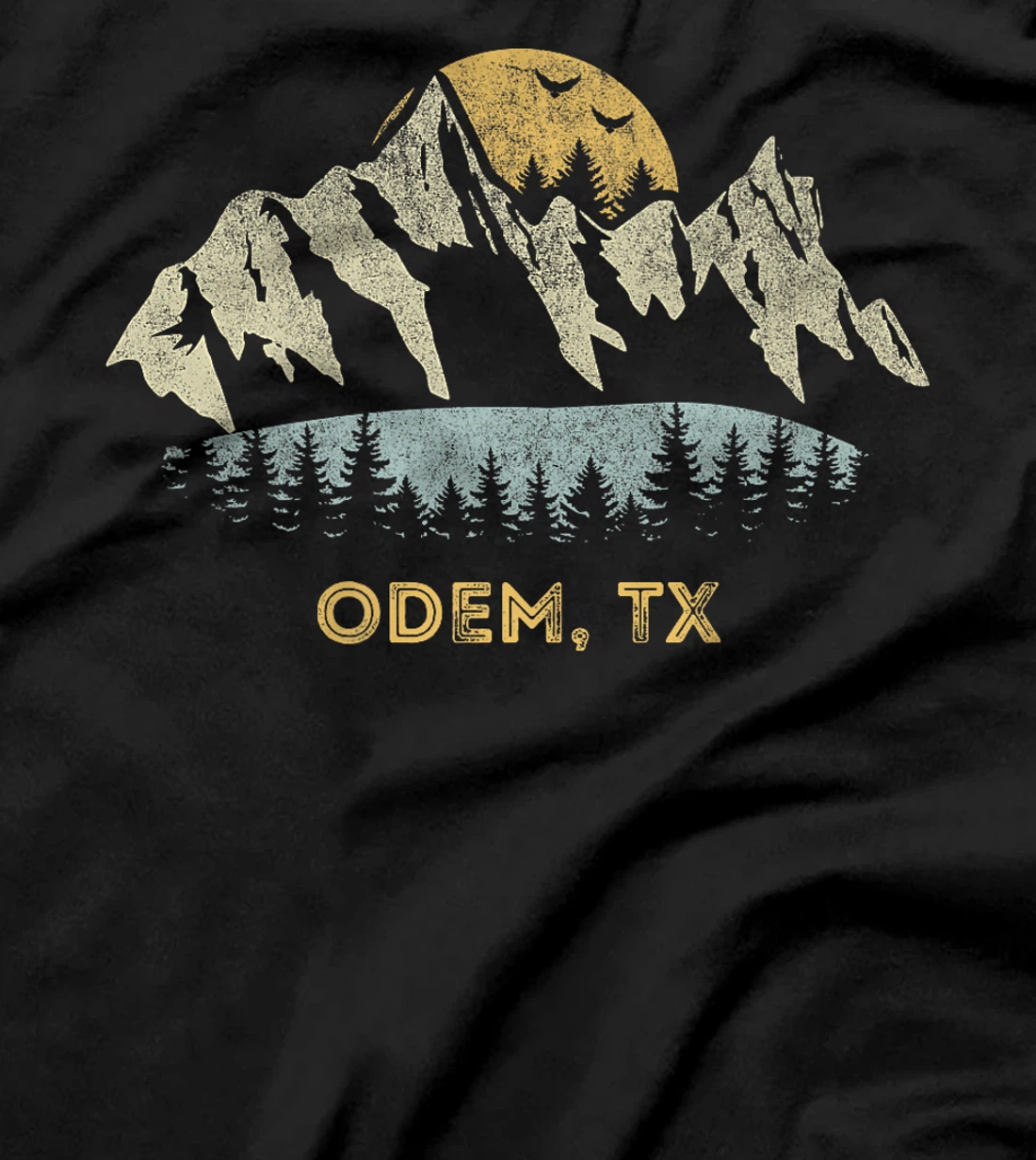 Odem Texas Mountain Sunset Sunrise TX Premium T-Shirt