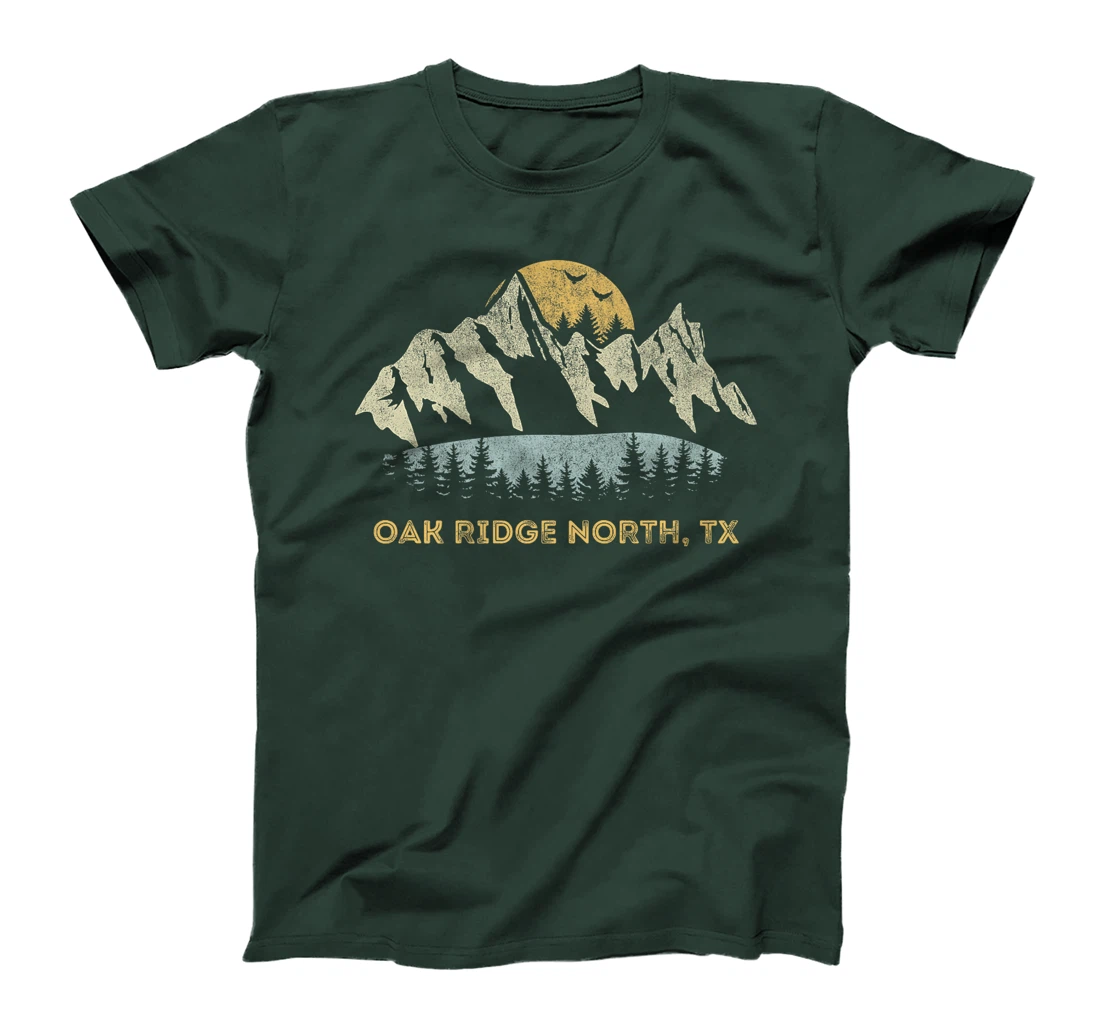 Oak Ridge North Texas Mountain Sunset Sunrise TX Premium T-Shirt