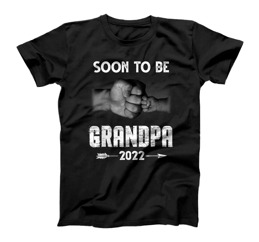 Mens Fathers Day Soon To Be Grandpa 2022 Grandpa Father's Day T-Shirt