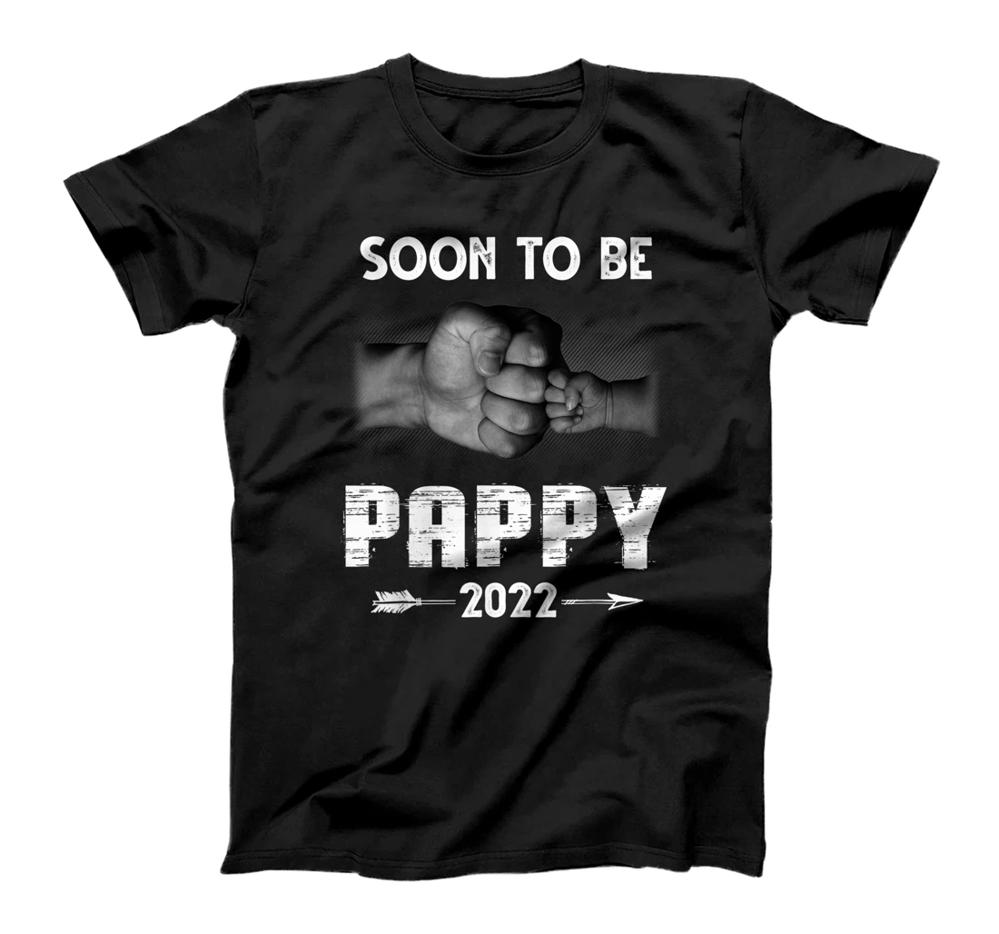 Mens Fathers Day Soon To Be Pappy 2022 New Pappy Father's Day T-Shirt